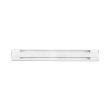 48 In. 240/208-Volt 1000/750-Watt Electric Baseboard Heater in White