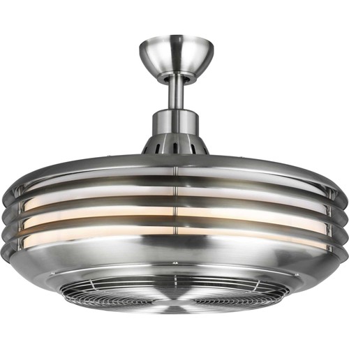 Progress Lighting Sanford 24 Sanford 22-7/8" 3 Blade Indoor / - Nickel - Picture 5 of 12