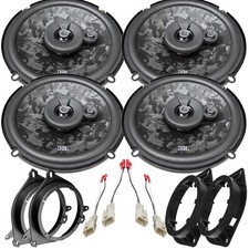 JBL Stage3 68MF 560W 6.5" Speakers Front & Rear for 2001-2007 Toyota Sequoia