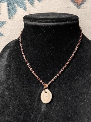 Deer Antler Antique Copper Necklace