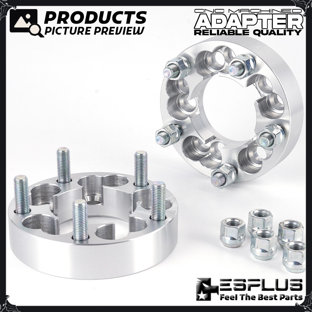 4x Jaguar/Chevy/Aston Martin 1.25" 5x4.75" Hub to 5x112 Different Wheel Adapter