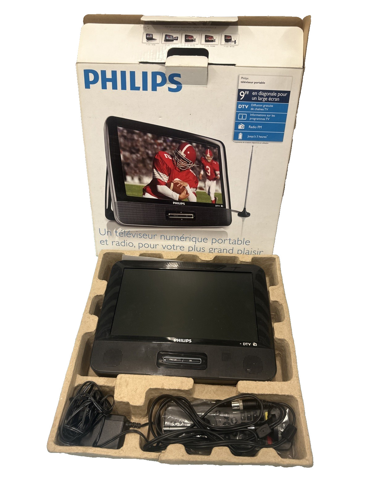 Philips PT902 9" HD LCD Television