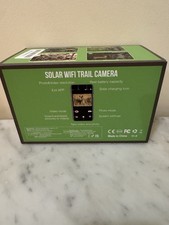 4K Solar Powered Trail Camera 85MP WiFi Hunting Scouting Cam 3PIR Night Vision