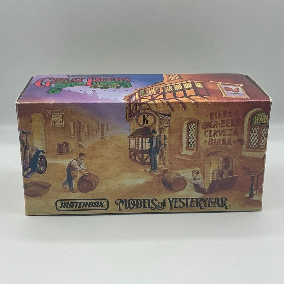 MATCHBOX GREAT BEERS OF THE WORLD 1910 RENAULT AG 'KRONENBOURG' YGB07 - Image 4 of 4