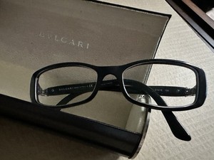 Bvlgari BB3694846 501 Black Rectangular Full Rim Plastic Eyeglasses 51-16-135