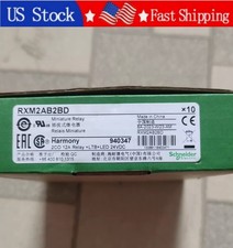 10PCS/Box New Schneider RXM2AB2BD Relay 24VDC...