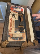 Watajoy Vintage Steamer Trunk Antique Trunk Storage Box