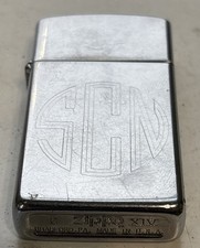 Zippo Mini accendisigari slim vintage 1998 inciso SCN ti amo Mesita