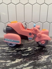 Paw Patrol Liberty Deluxe Pink Motorcycle Spinning Flame Vehicle Toy Car ONLY JQ