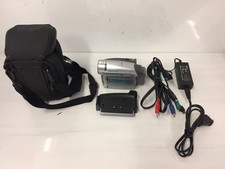 Sony Handycam DCR-HC96 MiniDV Camcorder Carl Zeiss Dock Remote Power Adapter Bag