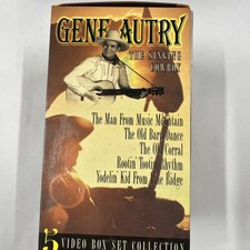 Gene Autry - The Singing Cowboy VHS Set