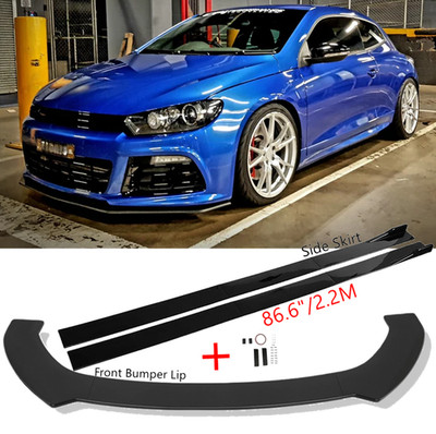 Spoilerschwert Frontspoiler Spoilerlippe + Seitenschweller für VW Scirocco 3