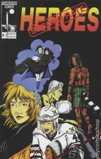 Second Rate Heroes #1 VG 1995 Stock Image Low Grade