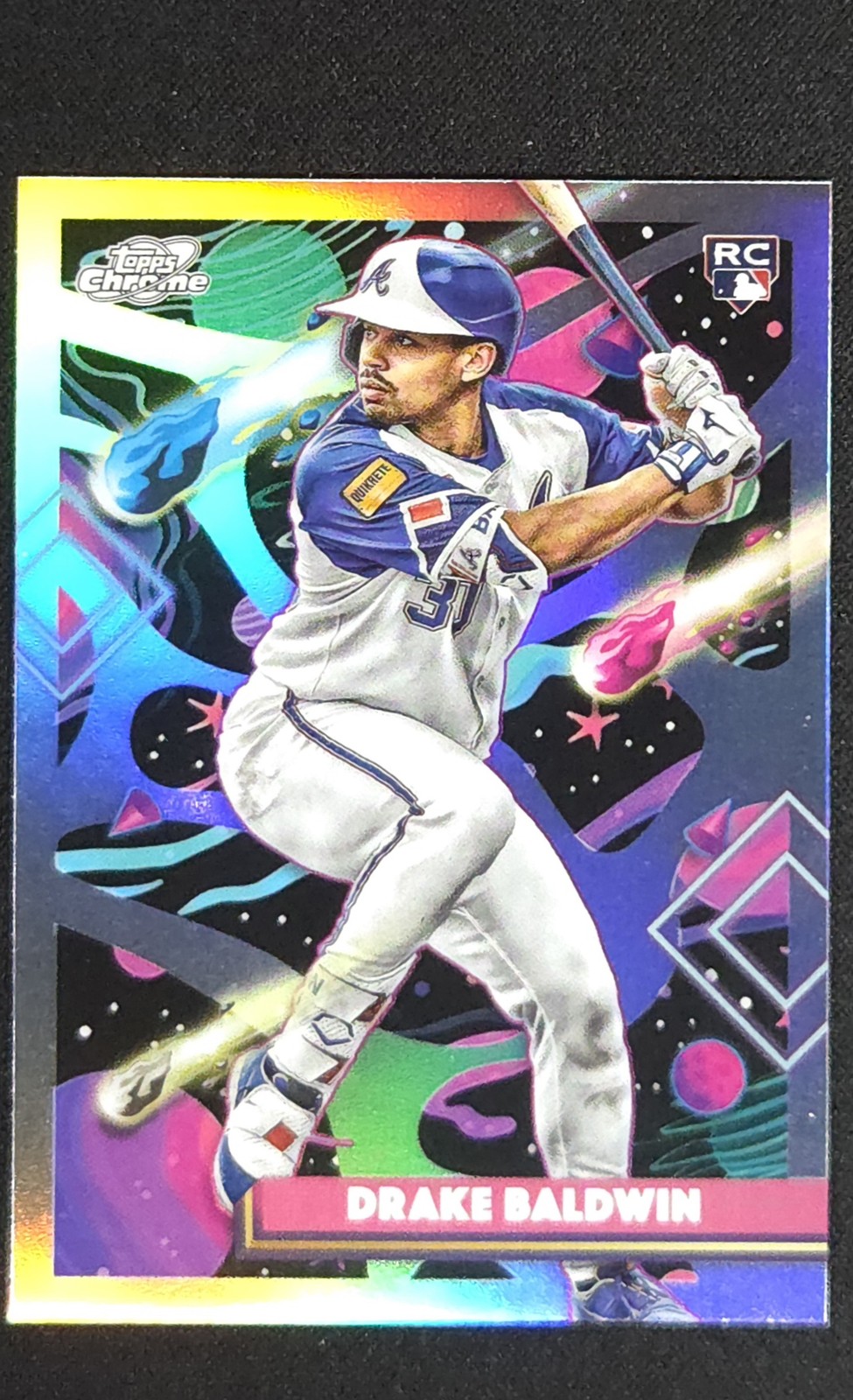 2025 Topps Chrome Cosmic Drake Baldwin Refractor #96 Rookie 👀🔥