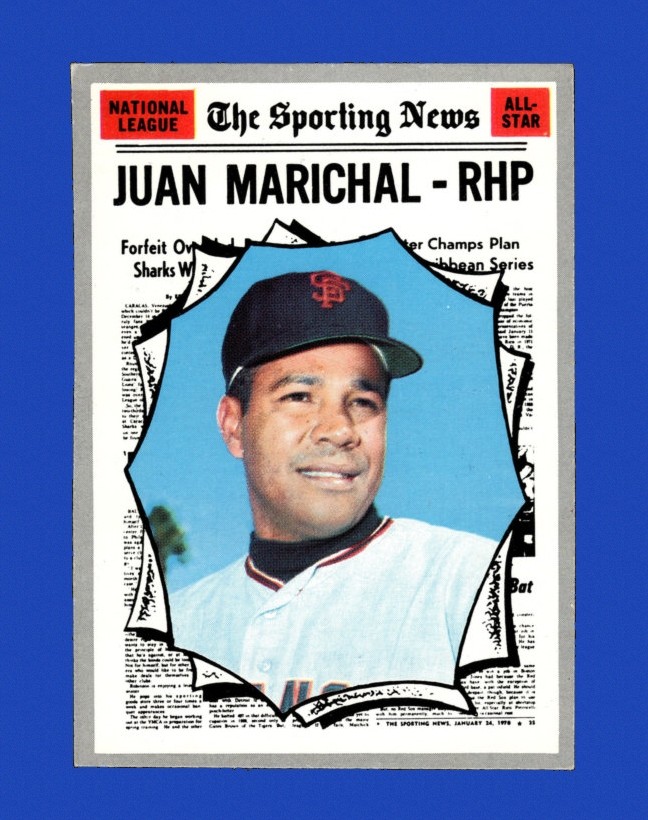 1970 Topps Set-Break #466 Juan Marichal EX-EXMINT *GMCARDS*