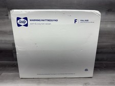 Sealy Heated Mattress Pad Full Size 54x75 Inch Luxury Quilted