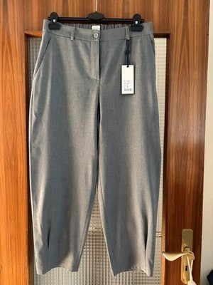Stoffhose ''Seraphina'' von Seductive in hellgrau, Gr. 40, neu mit Etikett