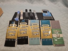 Vintage NOS Seam Binding Lot Of 11 Packages
