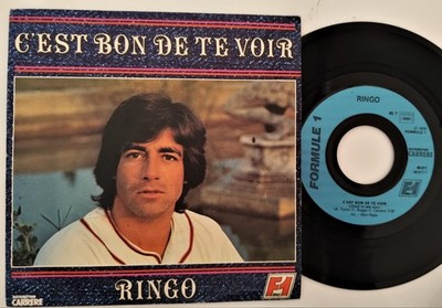Vinyl 45 Runden RINGO es ist gut, dich zu sehen, der verlorene Hund Frankreich Sacem 1979