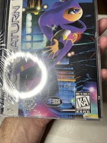 Nights Into Dreams (Sega Saturn) NEW Sealed Plastic Tear/wear