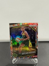 2025 Panini Prizm WNBA #123 Skylar Diggins WNBA Logo Prizms