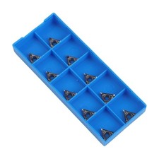 10pcs TCGT110204 AK N01 Carbide Inserts for Medium Load Aluminum Turning