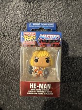 Funko MOTU Masters Of The Universe HE-MAN Pocket POP Llavero ¡NUEVO!
