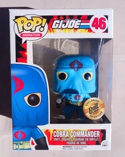 Funko Pop! G.I. Joe Cobra Commander #46 (Hooded) Pre-releas Bait Inc. Exclusive 