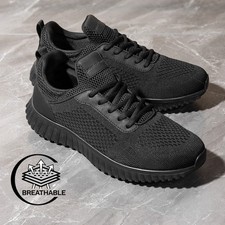 Men's Lightweight Work Shoes  Restaurant Food Service Breathable Sneakers