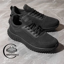 Men's Lightweight Work Shoes & Restaurant Food Service Breathable Sneakers
