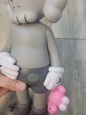 KAWS Companion Grey Vinyl Art Toy Figure – Designer Collectible w