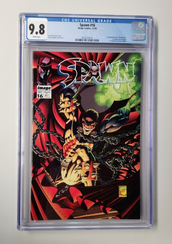 SPAWN #16 CGC 9.8 NEW SLAB MCFARLANE