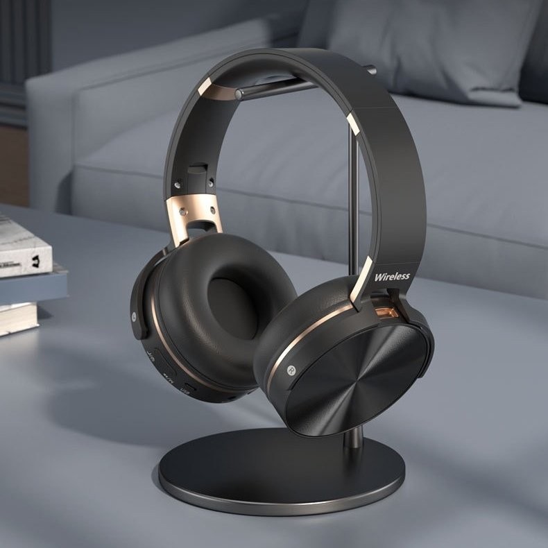 Bluetooth Kopfhörer Over Ear Kabellos mit Mikrofon HiFi Stereo Wireless Headset