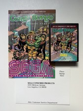 Vintage 1983 SEGA Congo Bongo Commodore 64 Game w/ Manual, Original Owner image