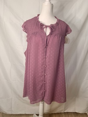 Torrid Swiss Dot Tunic Top Size 4 (26)