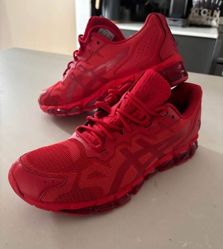 Size 10- ASICS Gel Quantum 360 6 Monochrome - Classic Red