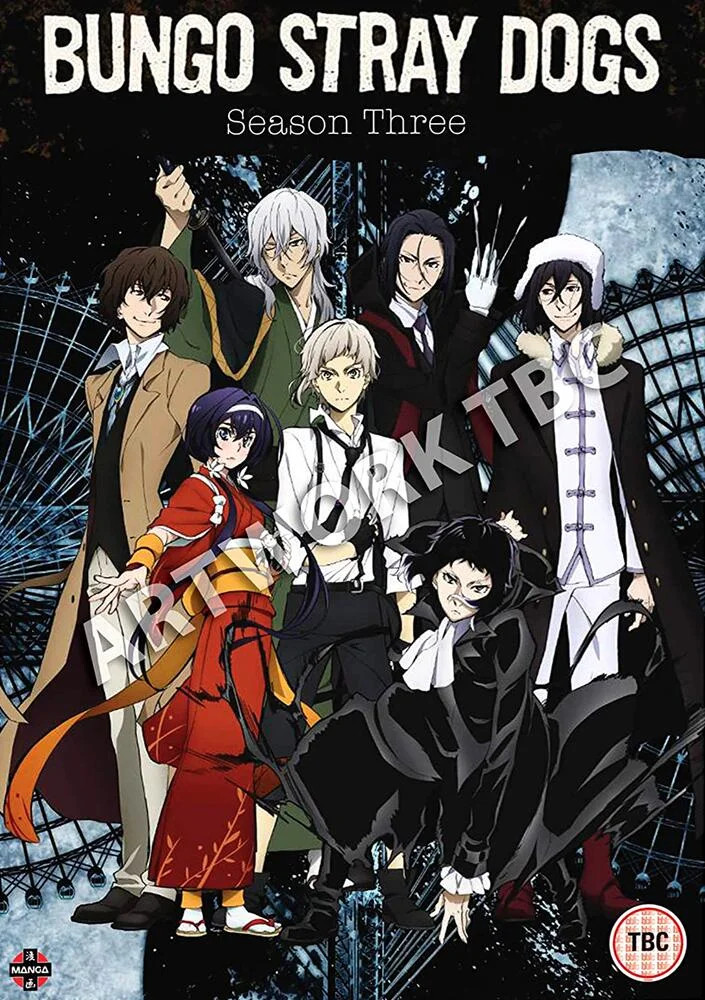 Bungo Stray Dogs Season 3 DVD