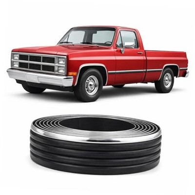 Body Side Molding Chrome Trim - Replacement Automotive 2.5'' Tape-On Protective 