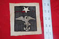 CIVIL WAR ORIGINAL NAVEL EMBROIDERY PATTERN PATCH TEMPLATE CORRECT W/RANK