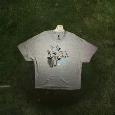 4-H Adult T Shirt Size 2XL Squad Goals Cow Chicken Pig Goat Graphic Cotton