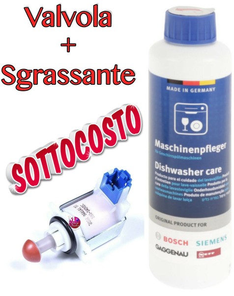 Ventil + Entfettung GeschirrspüLer Bosch Siemens Neff 00631199 631199...-image