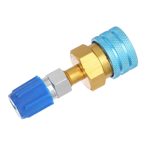 R1234yf Quick Couplers Kit Car Ac Adapter Air Conditioning Gauge