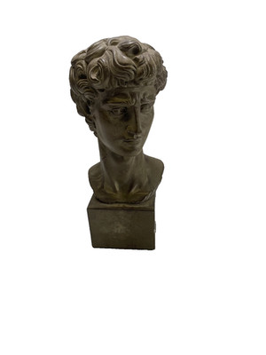Bust of Michelangelo's David by A. Giannelli Sculpture Figurine
