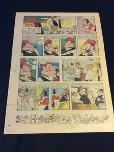 October-2-1966-OUR-BOARDING-HOUSE-WITH-MAJOR-HOOPLE-Tabloid-Full-SHORT-RIBS