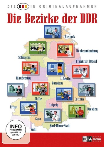 Die DDR in Originalaufnahmen - Die Bezirke der DDR DVD