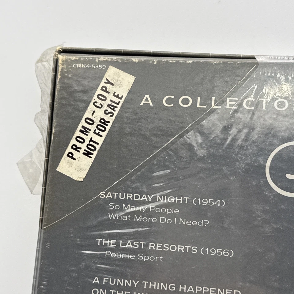 A Collector’s Stephen Sondheim Cassette Box Set 4 tapes 1985 Promo Sealed NOS - Image 3 of 4