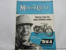 August 9th 1956 The Motor Cycle Magazine BSA 500cc Twin A7 Shooting Star L13918