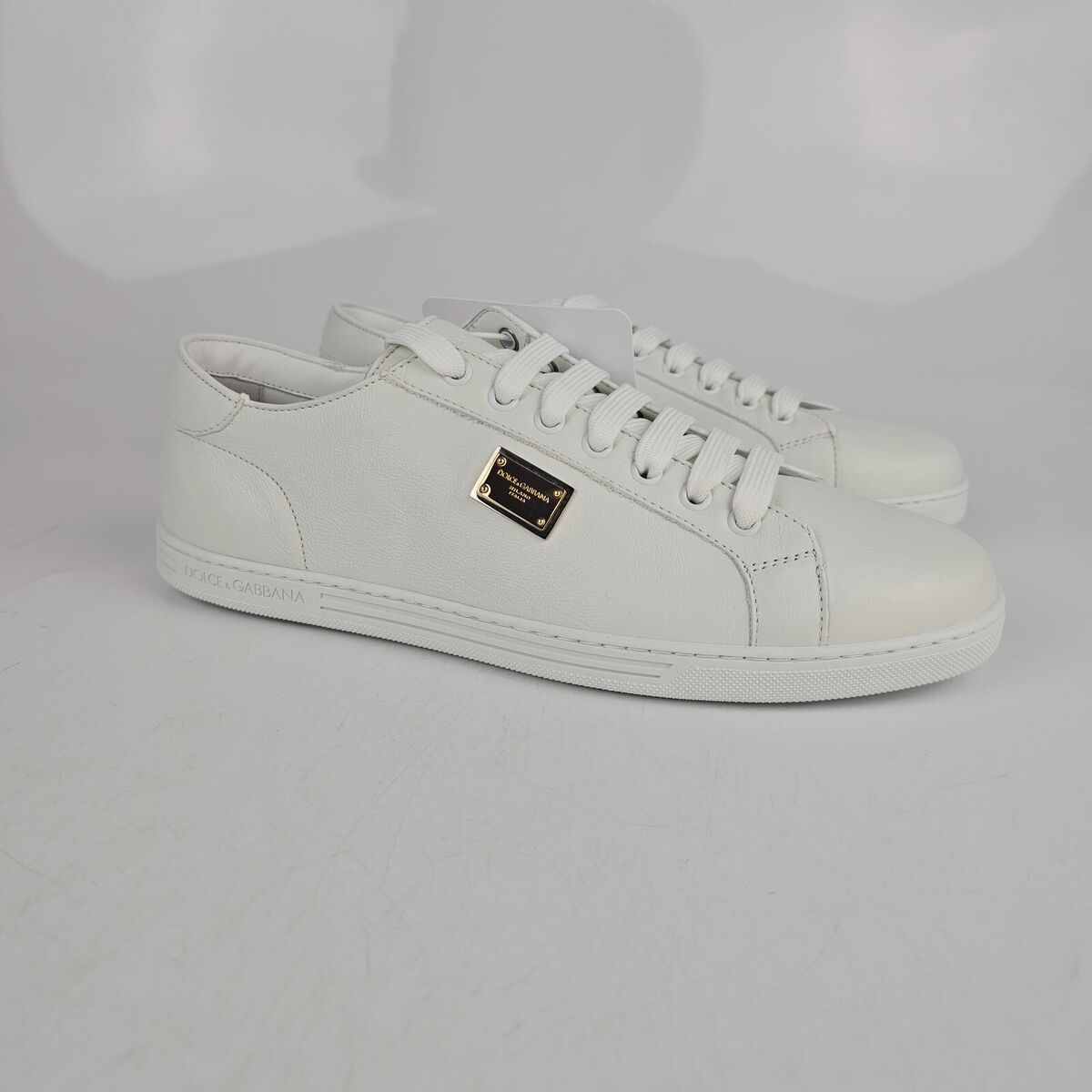 DOLCE&GABBANA Saint Tropez Men's White Sneakers New | eBay DOLCE&GABBANA Saint Tropez Men's White Sneakers New | eBay