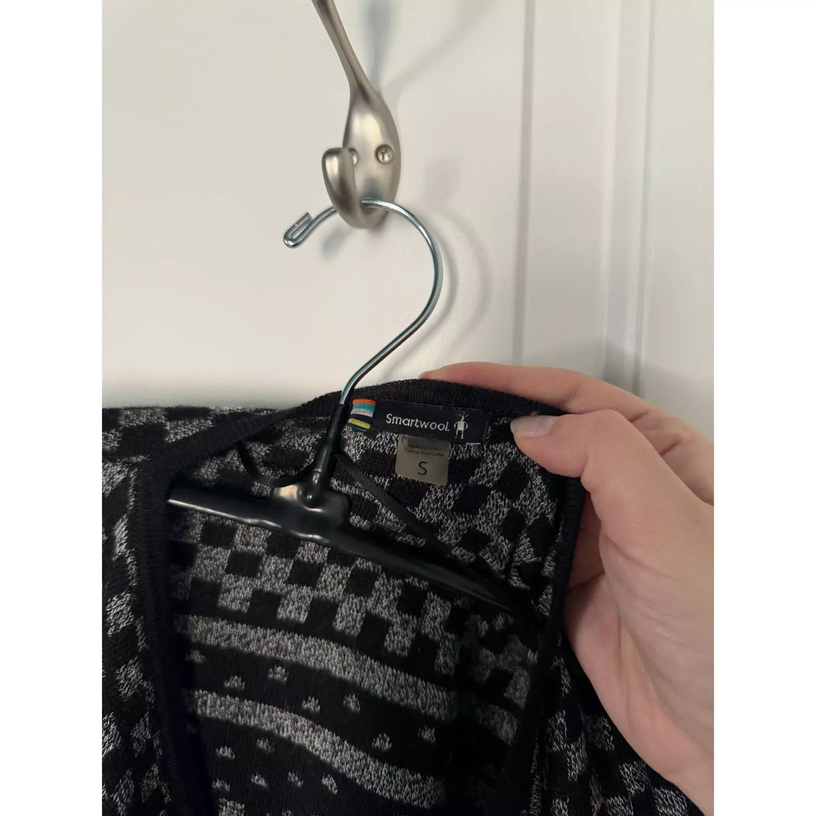 smartwool avion waterfall open cardigan merino wool gray 