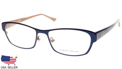 NEW PRODESIGN DENMARK 5148 c.3431 BLUE EYEGLASSES FRAME 55-17-139 B33mm Japan